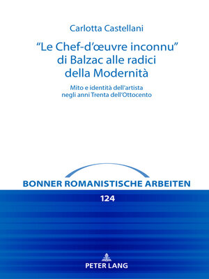 cover image of "Le Chef-d'œuvre inconnu" di Balzac alle radici della Modernità